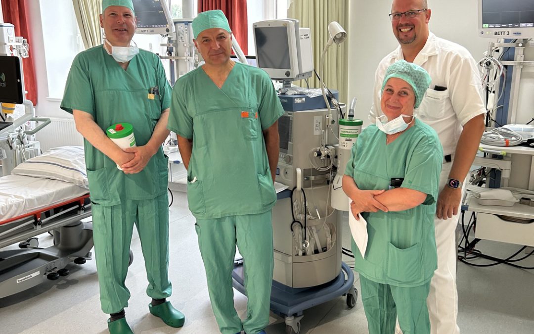 Krankenhaus Braunau: Klimaschädliche Narkosegase werden gefiltert und recycelt