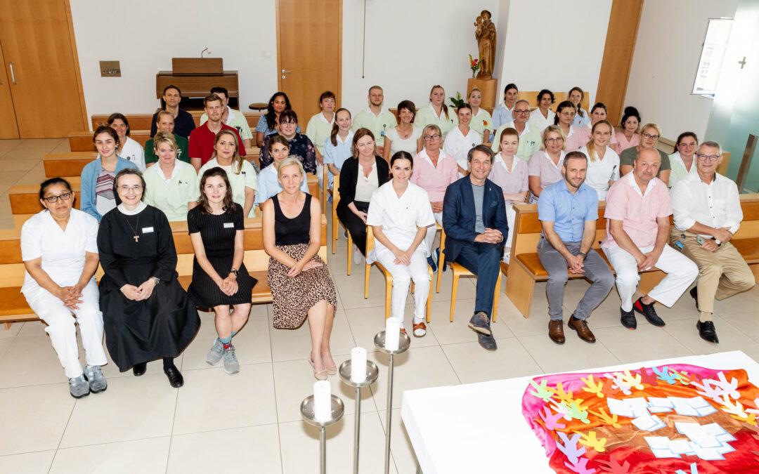 50 neue Mitarbeiterinnen und Mitarbeiter im Krankenhaus Braunau